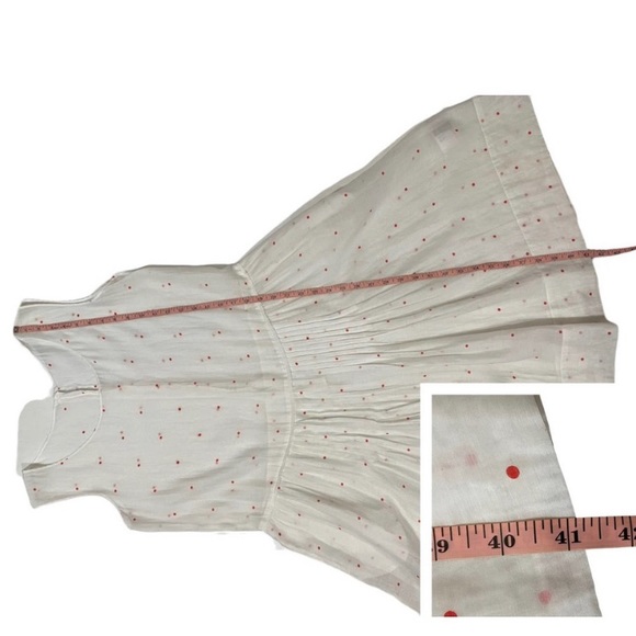 Margaret Howell Sheer Button Back Sleeveless Dress - Picture 5 of 5